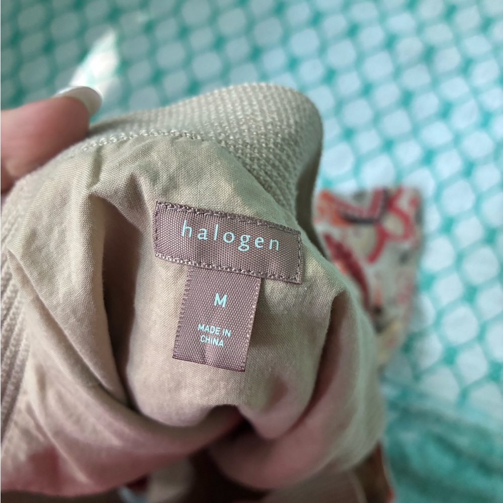 Halogen Multicolor Patterned Tank Top - Picture 4 of 7